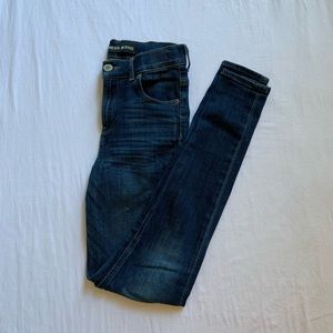 Express women’s jeans, high rise, skinny